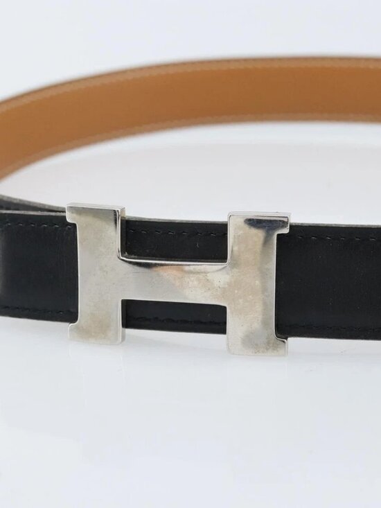 HERMES Constance Mini Reversible Belt Leather 29.1\